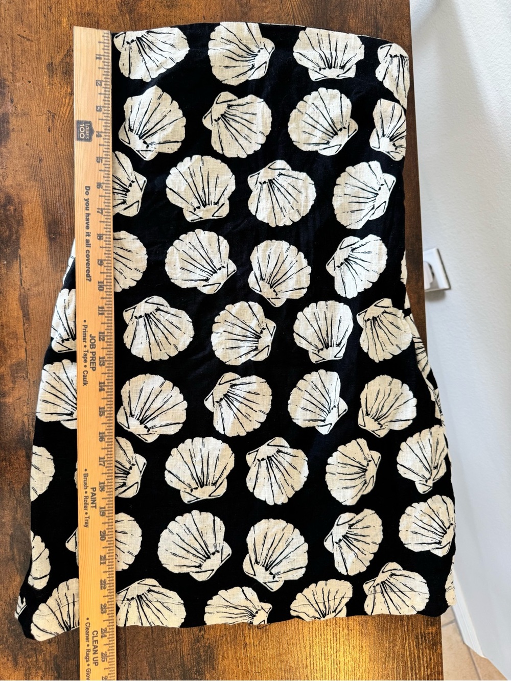 Abercrombie & Fitch Brown Strapless Seashell Linen Blend Skort Size Small - Picture 6 of 10